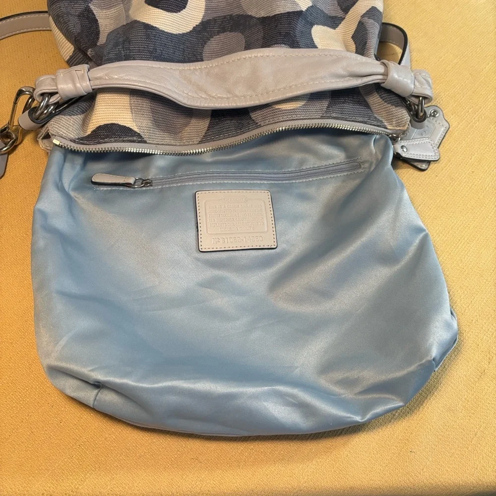Coach Kristin Graphic Op Art Hobo #14860